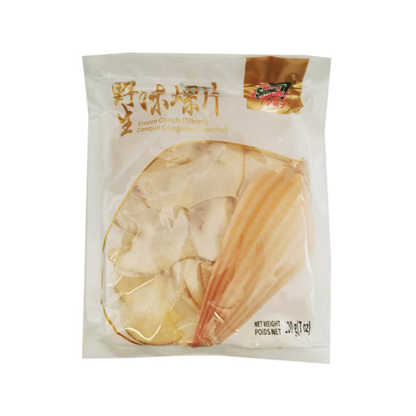 7 Basket Frozen Conch Sliced 200g