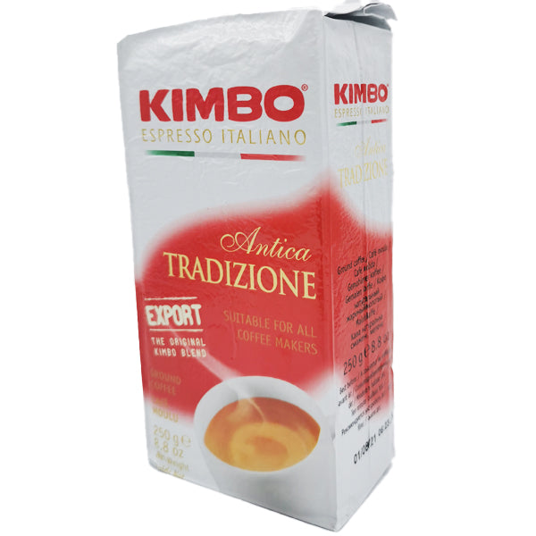Kimbo Espresso Italiano Ground Coffee-Tradizione 250g