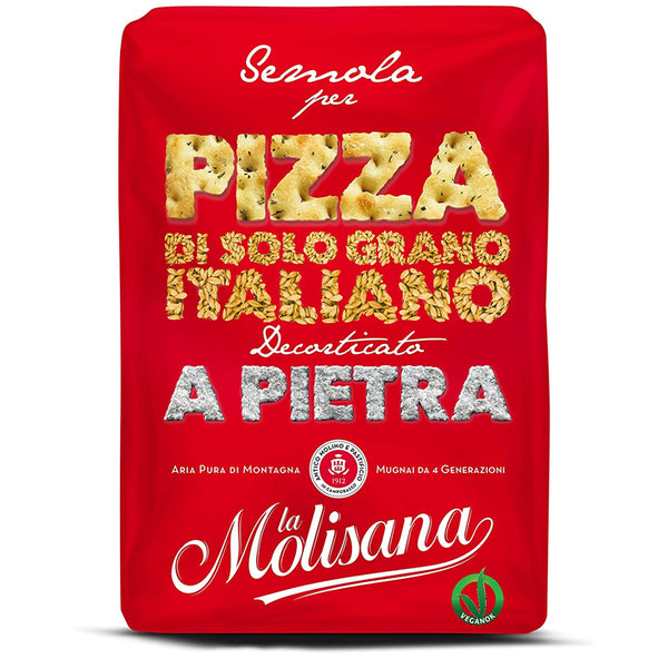 La Molisana Durum Wheat Semolina Flour for Pizza 1kg