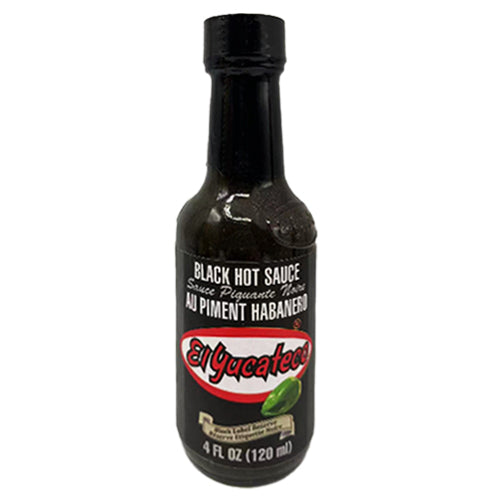 Black Hot Sauce Chile Habanero 120ml
