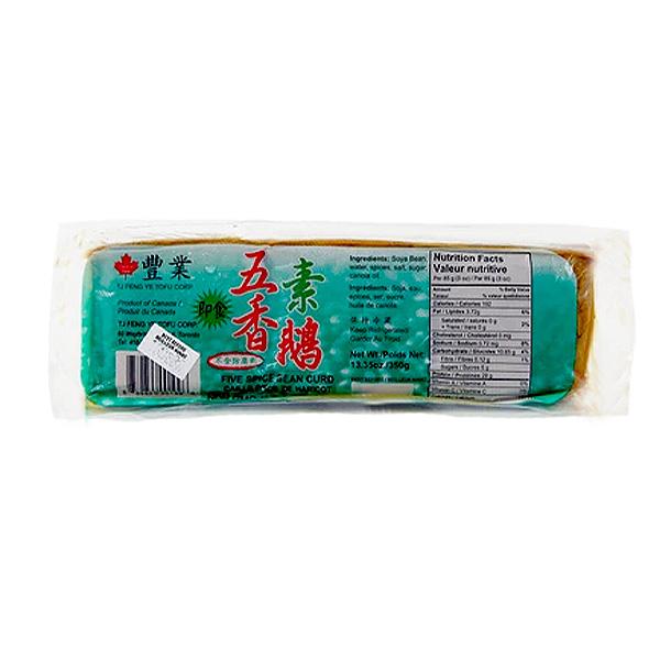 TJ Five Spice Bean Curd 350g