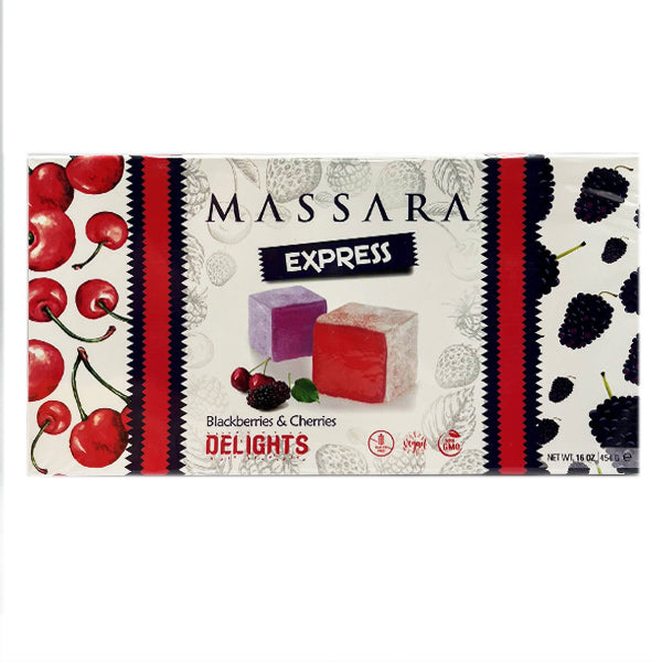 Massara Express Blackberries & Cherries Delights 454g