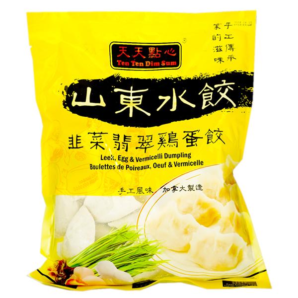 TenTen Shandong Dumplings-Leek, Egg & Vermicelli Dumpling 800g