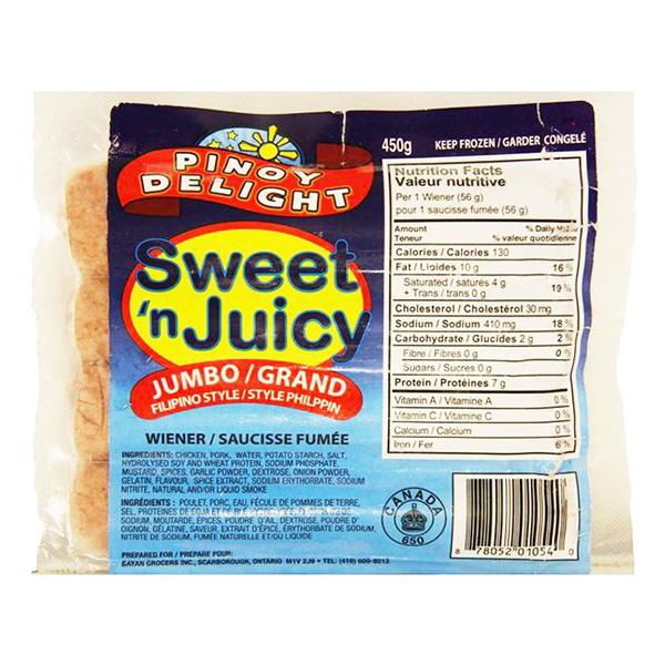 Pinoy Delight Sweet 'N Juicy-Jumbo 450g