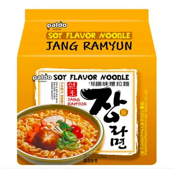 Paldo Soy Flavor Noodle 5*120g
