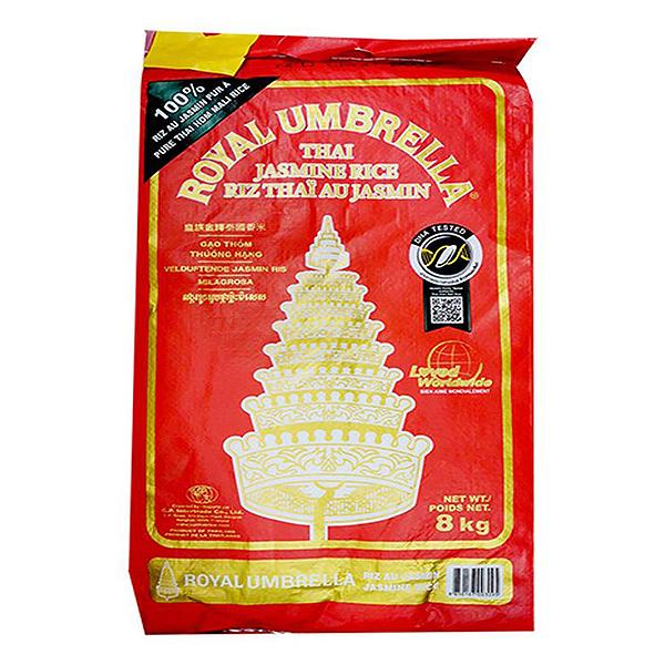Royal Umbrella Thai Jasmine Rice 8kg