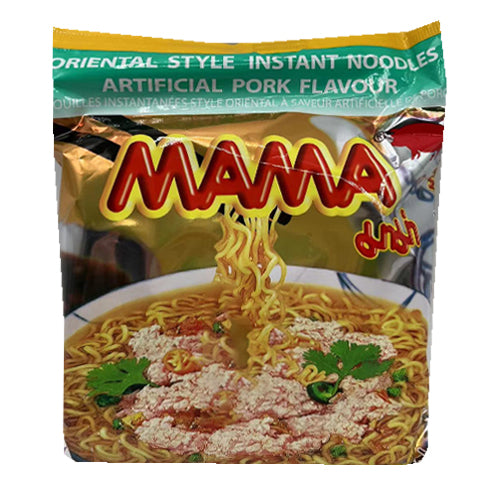 MAMA Instant Noodles Artificial Pork Flavour 60g