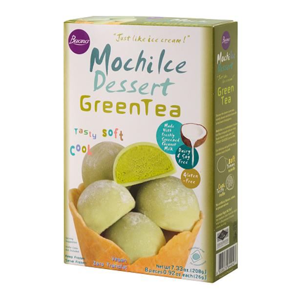 Buono Mochi Ice Dessert-Green Tea 208g