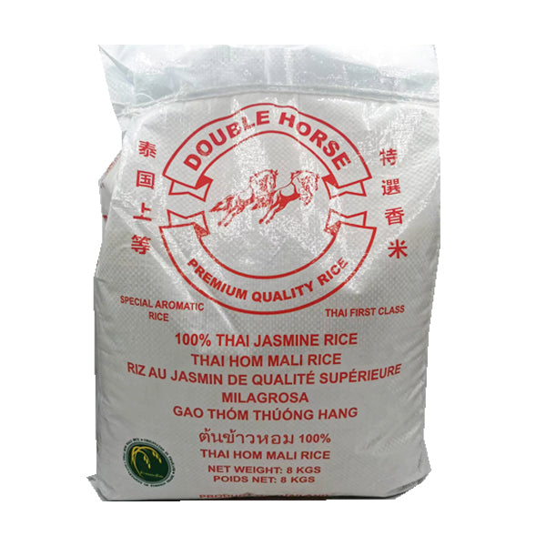Double Horse Thai Jasmine Rice 8kgs