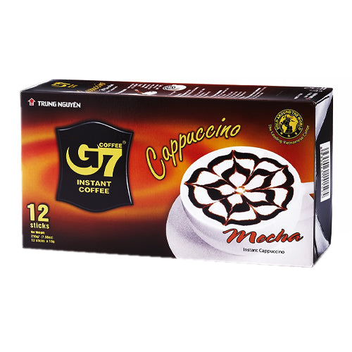 G7 Instant Coffee Cappuccino Mocha 12 Packets