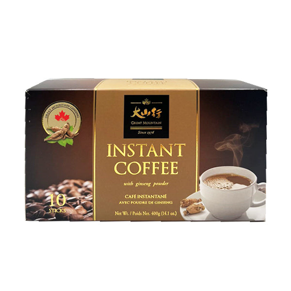 Great Mountain Instant Coffee With Ginseng Powder 250g
