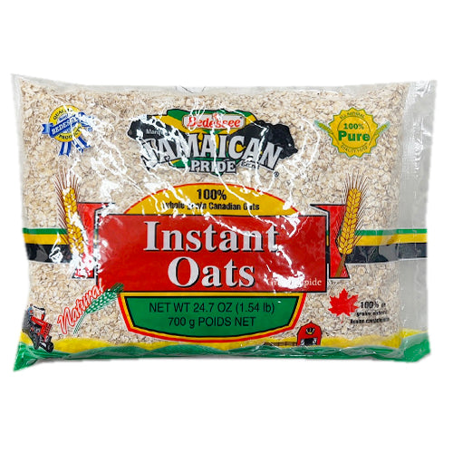 Jamaican Pride 100% Whole grain Canadian Instant Oats 900g