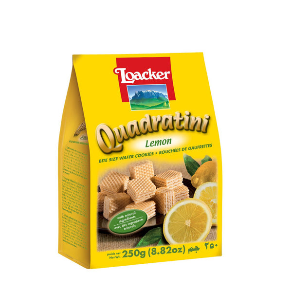 Loacker Quadratini Lemon 250g