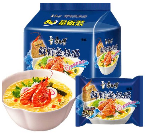 KSF Instant Noodle -Shrimp Flavor 5*105g